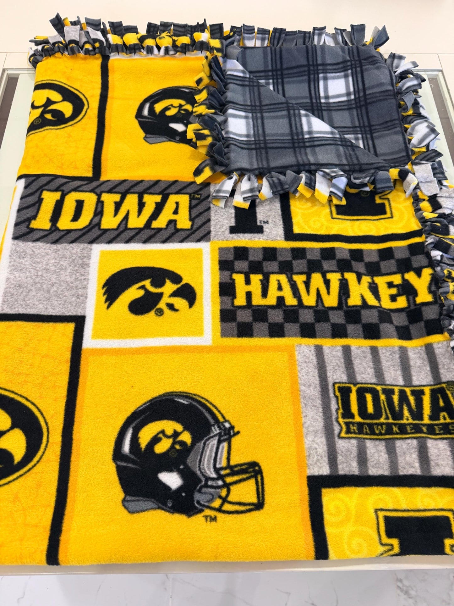 Iowa Hawkeyes Fleece Blanket