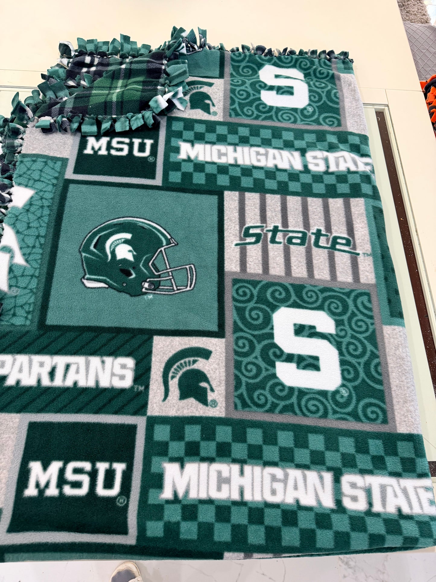 54x72 Handcrafted Custom Made Premium Fleece Blankets!