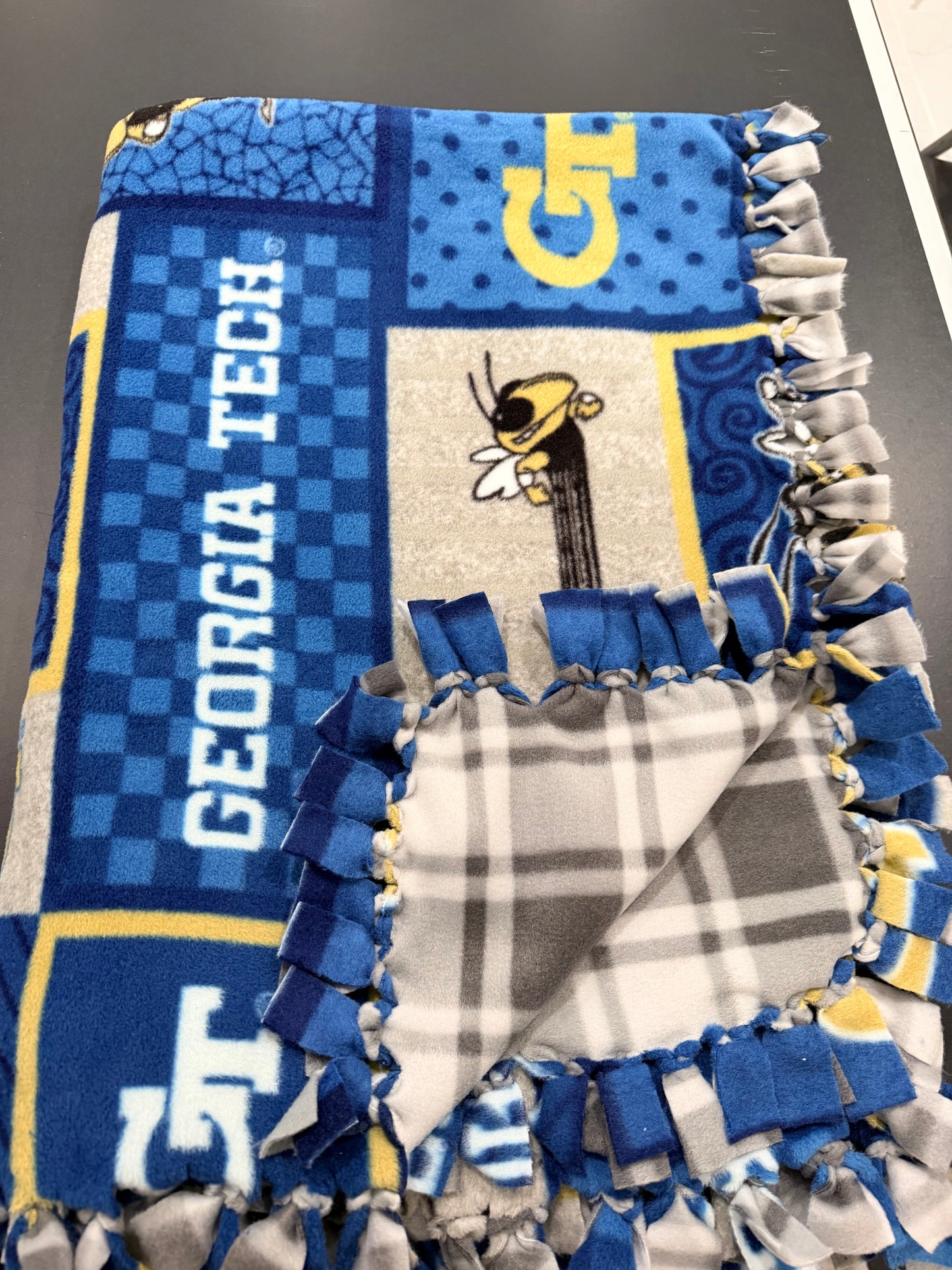 54x72 Handcrafted Custom Made Premium Fleece Blankets!