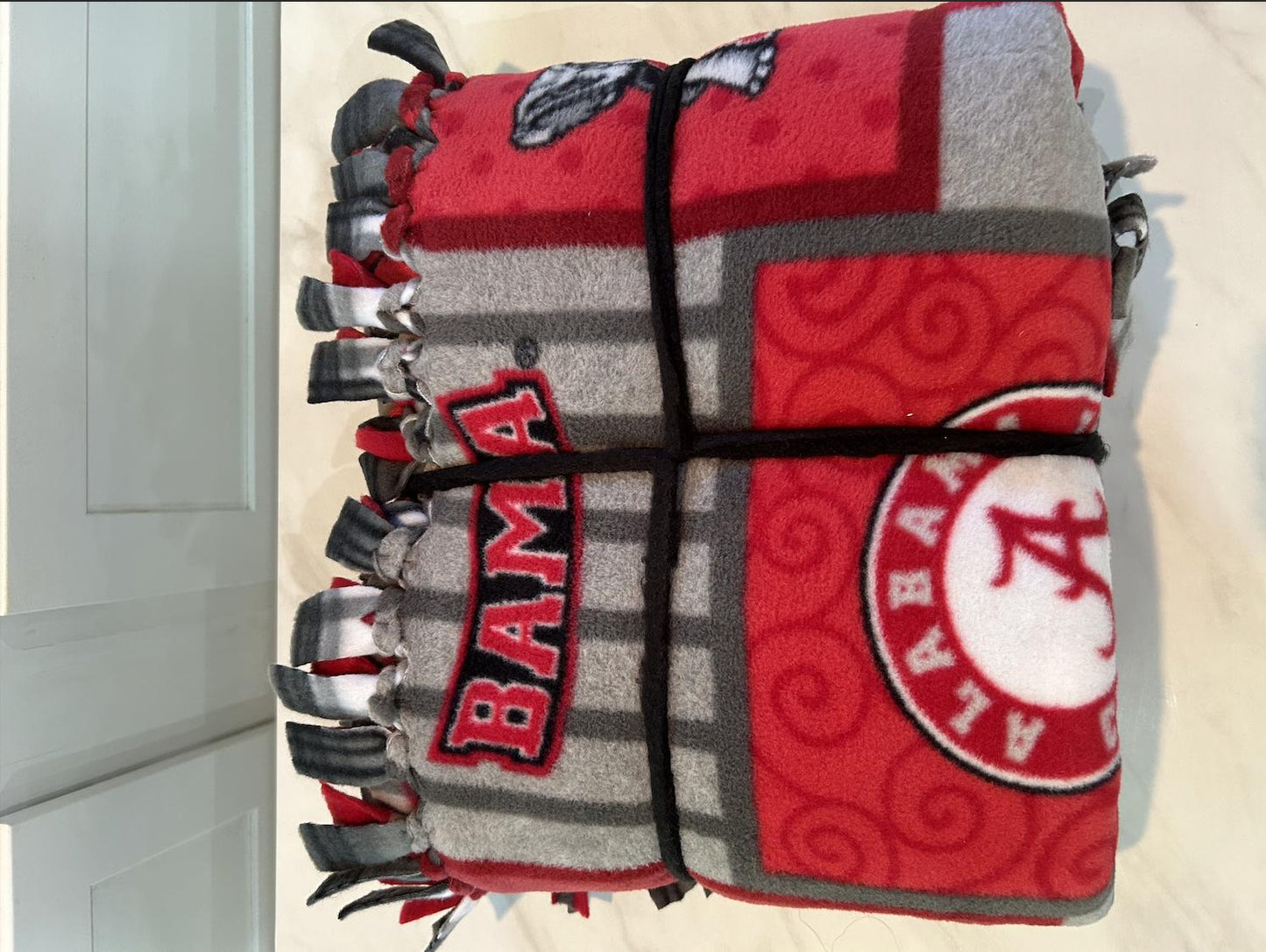 House divided and Custom Sports Fleece Tie Blankets and Throws
