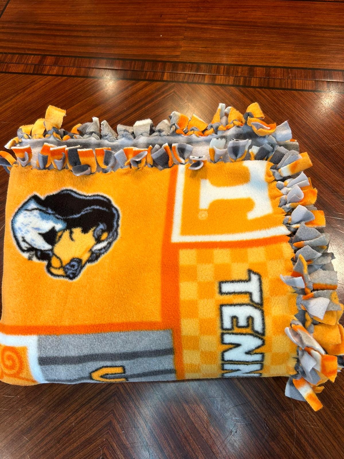 House divided and Custom Sports Fleece Tie Blankets and Throws
