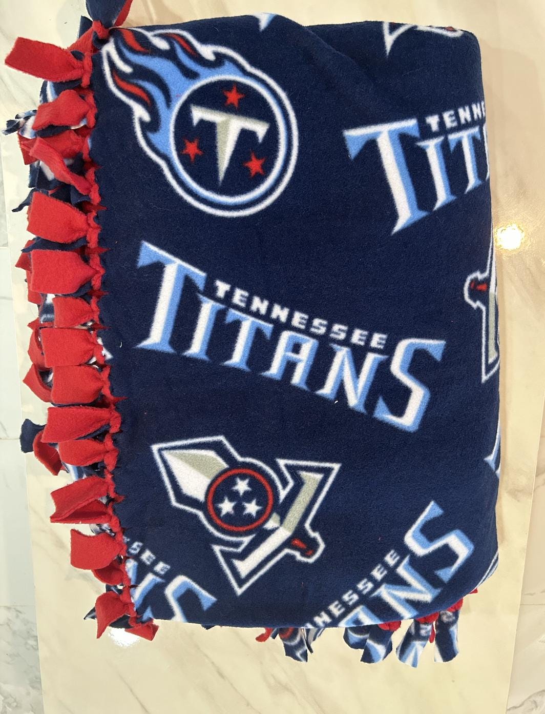 House divided and Custom Sports Fleece Tie Blankets and Throws