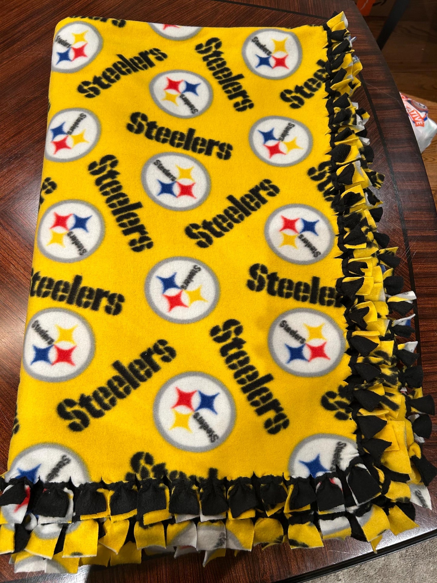 Football Teams (NFL) Custom Fleece Tie Blankets - Choose your team!