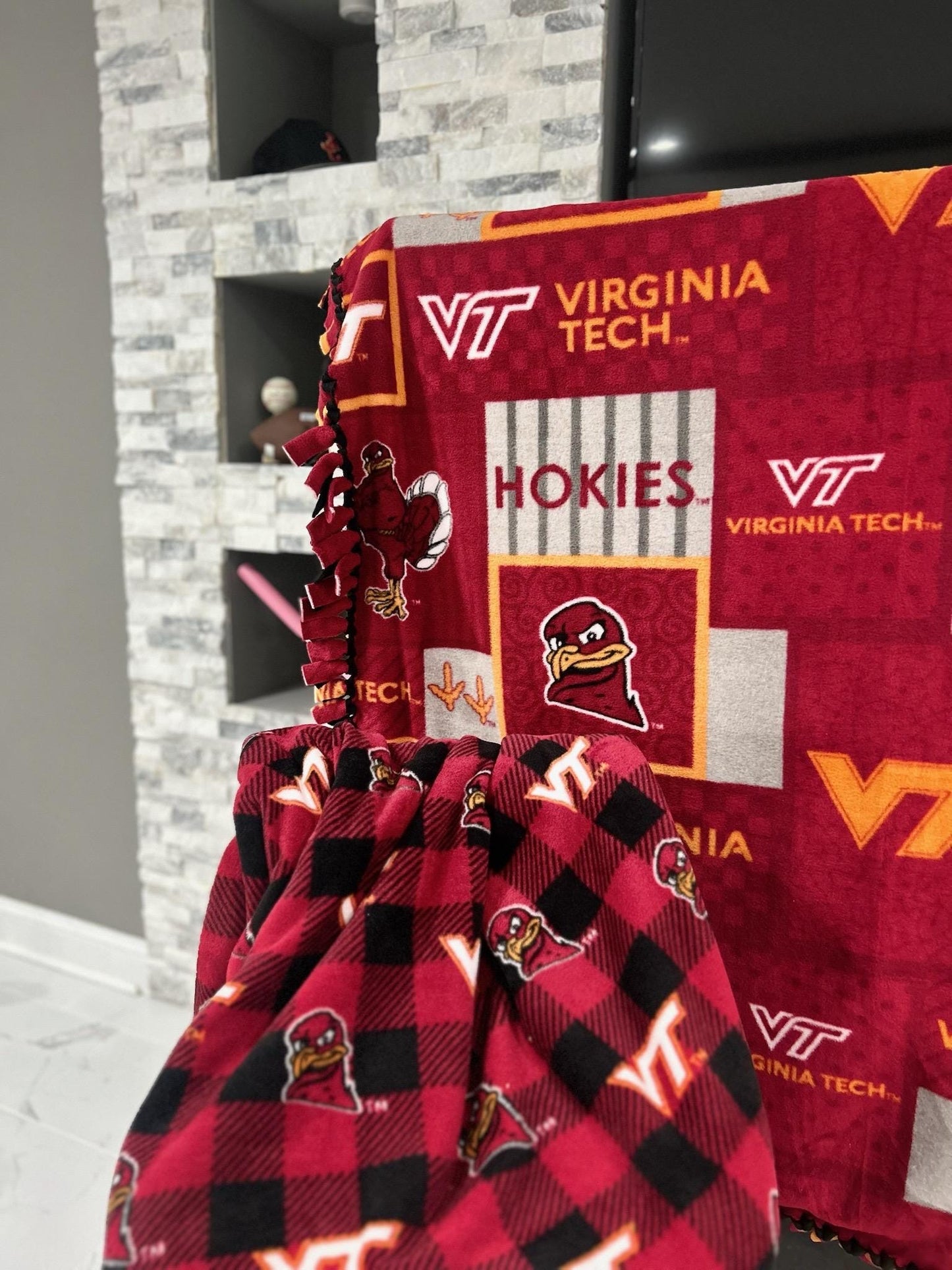 Custom University Fleece Blankets