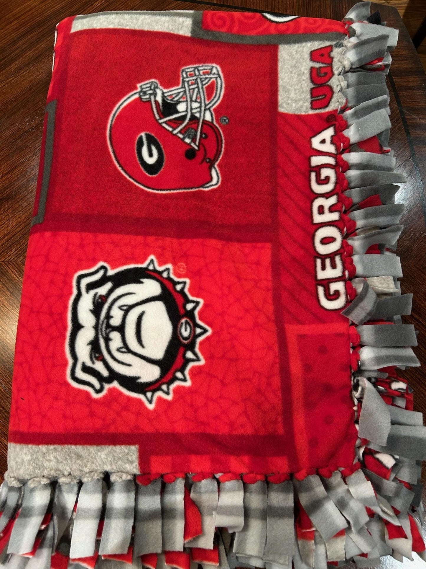Custom University Fleece Blankets